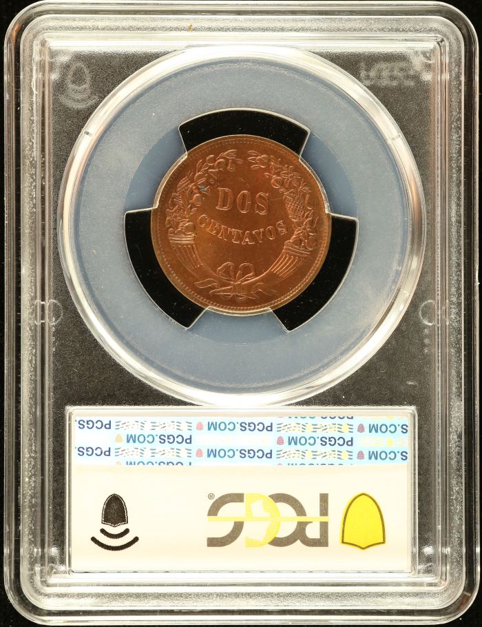Peru 2 Centavo 1949/8 PCGS MS64RB 0151239Peru 2 Centavo 1949/8 PCGS MS64RB 0151239 - Image 2