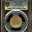 Costa Rica 50 Centimos 1923/1893 KM-159 PCGS AU55 0151082