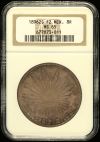 Zacatecas 8 Reales 1896 Zs FZ NGC MS65 0151703