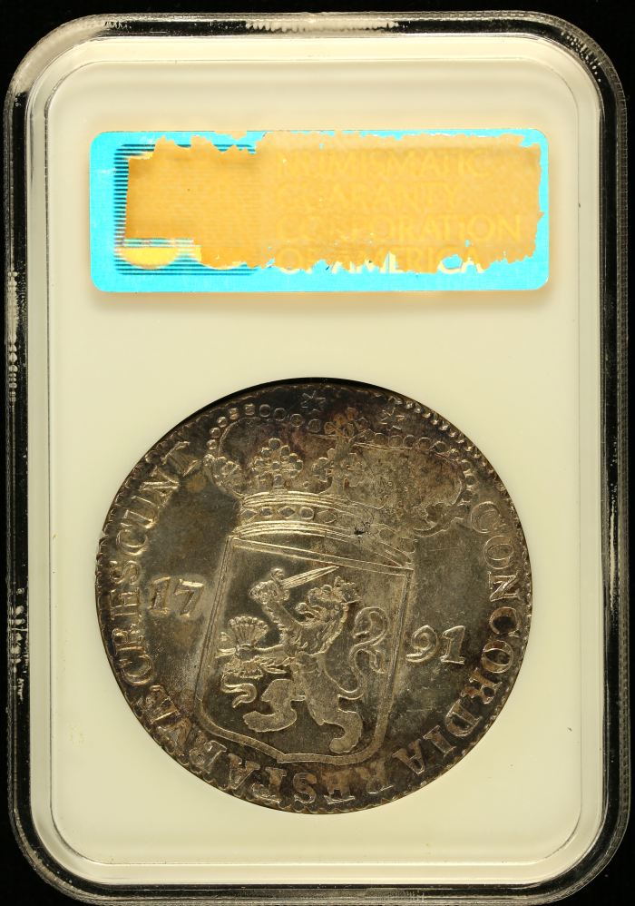 Netherlands Riksdaler 1791 NGC MS63 0151817Netherlands Riksdaler 1791 NGC MS63 0151817 - Image 2
