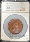 Europe France World Coins France Bronze Medal 1727 WURZB-5129 NGC MS64BN 0151818 France Bronze Medal 1727 WURZB-5129 NGC MS64BN 0151818