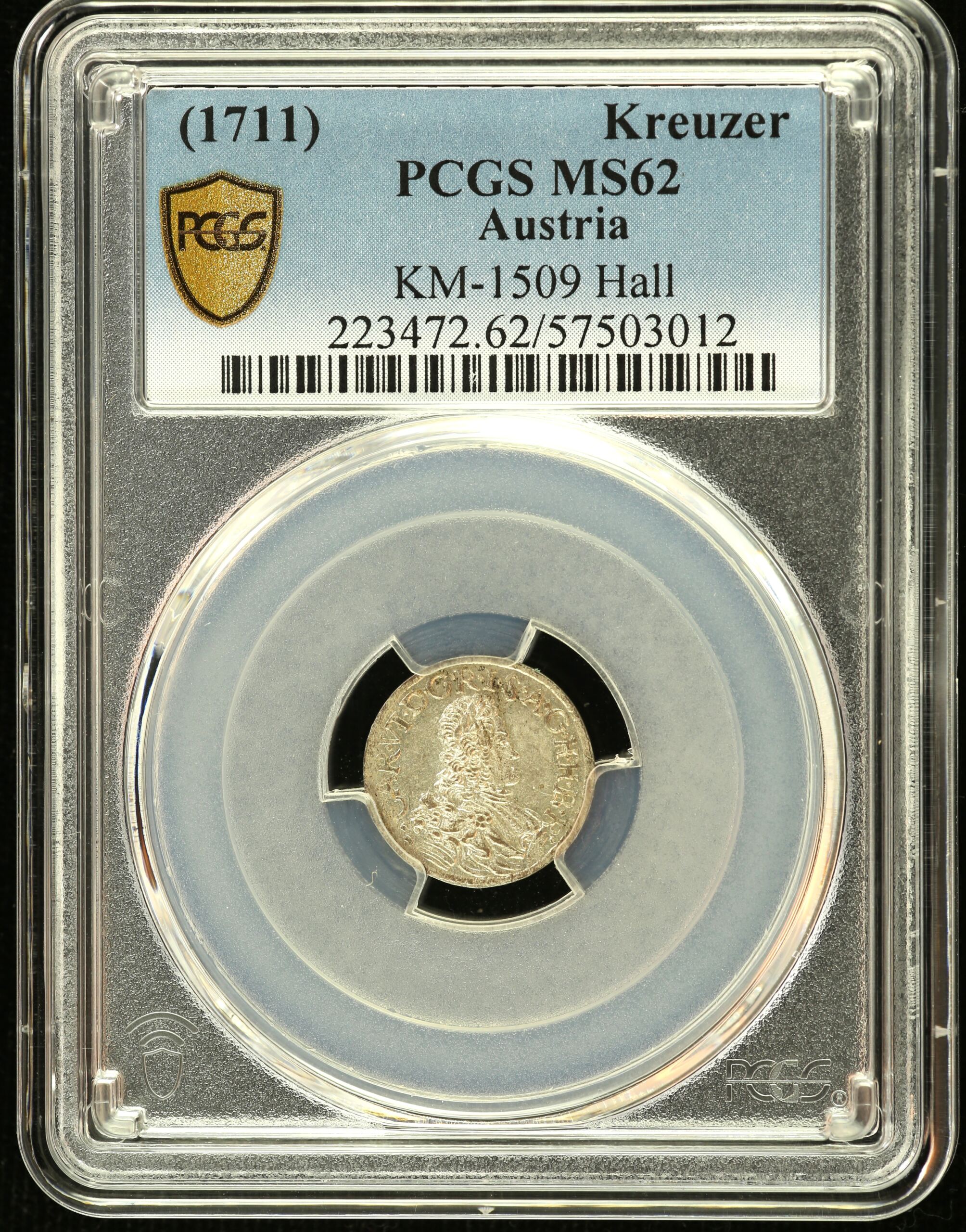Germany Kreuzer (1711) KM-1509 PCGS MS62 0151829