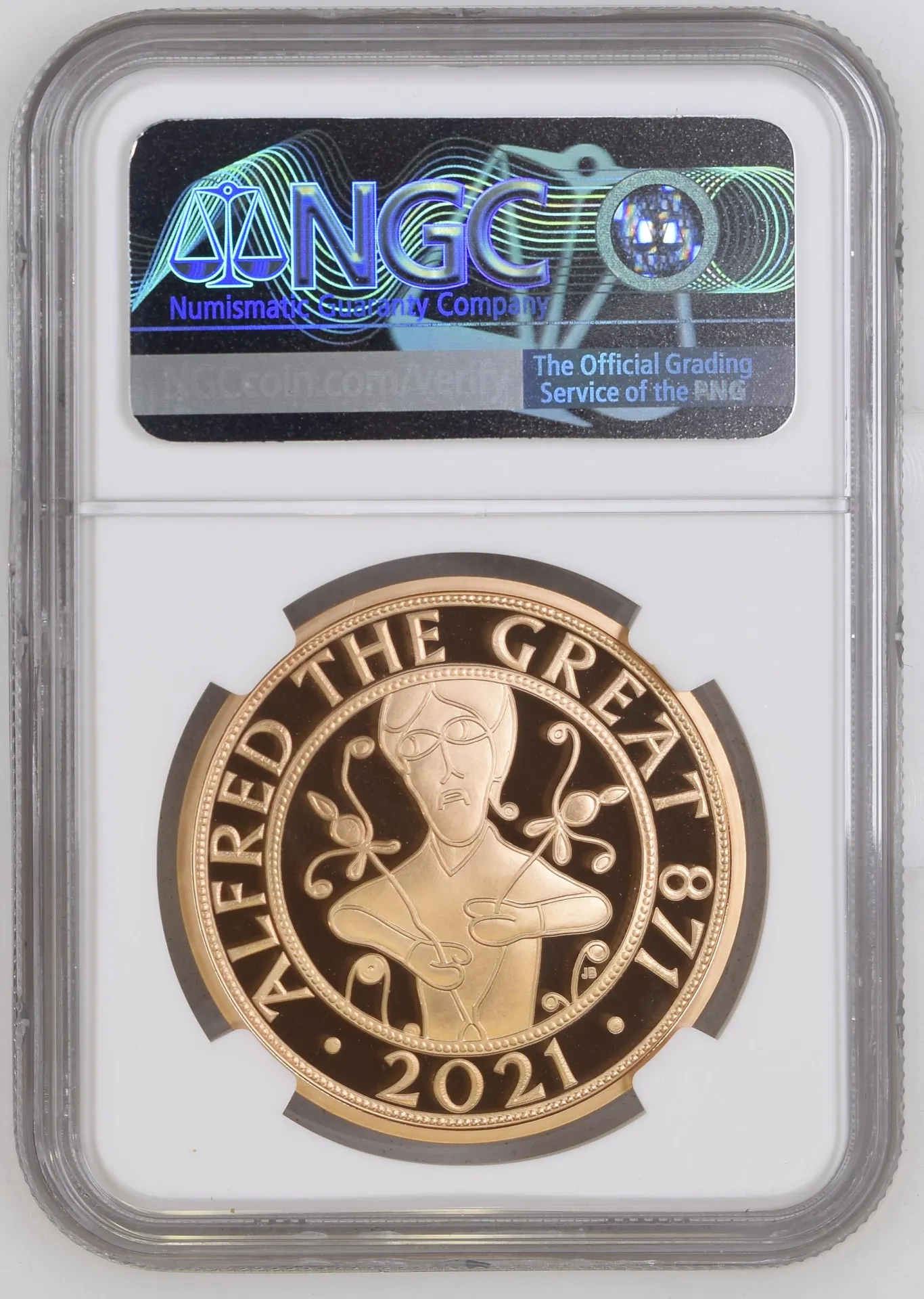 Europe UK (Great Britain) World Coins UK (Great Britain) Gold 5 Pounds 2021 NGC PF70 Ultra Cameo 0152355 UK (Great Britain) Gold 5 Pounds 2021 NGC PF70 Ultra Cameo 0152355UK (Great Britain) Gold 5 Pounds 2021 NGC PF70 Ultra Cameo 0152355 - Image 2