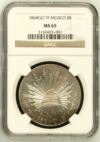 Guanajuato 8 Reales 1868 Go YF NGC MS65 0152409Property of World Numismatics