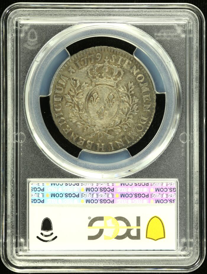 France 1/2 Ecu 1779 H Gad-355 PCGS MS63 0152536France 1/2 Ecu 1779 H Gad-355 PCGS MS63 0152536 - Image 2