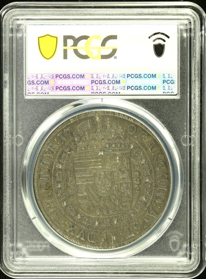 Austria Taler 1701 Hall Dav-1003 PCGS MS62 0152588Austria Taler 1701 Hall Dav-1003 PCGS MS62 0152588 - Image 2