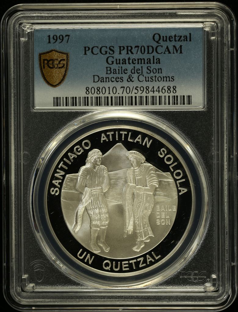 Guatemala Quetzal 1997 PCGS PR70DCAM 0152164