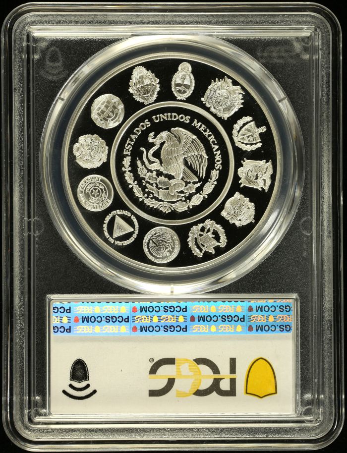 Modern Silver & Minors 5 Peso 1997 Mo PCGS PR68DCAM 0152165Modern Silver & Minors 5 Peso 1997 Mo PCGS PR68DCAM 0152165 - Image 2