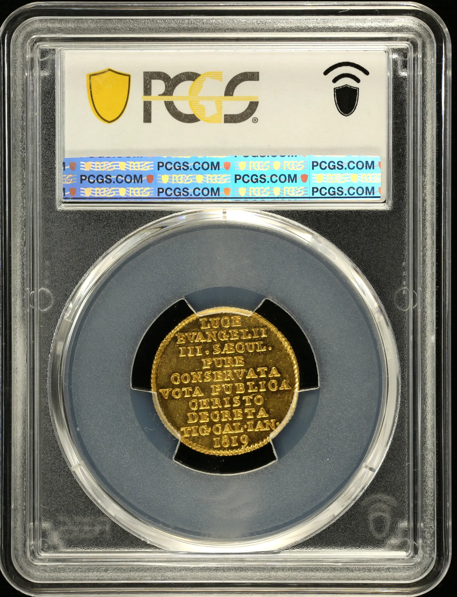 Europe Switzerland World Coins Switzerland Ducat 1819 Zurich PCGS MS61 Fr-490 0151708 Switzerland Ducat 1819 Zurich PCGS MS61 Fr-490 0151708Switzerland Ducat 1819 Zurich PCGS MS61 Fr-490 0151708 - Image 2