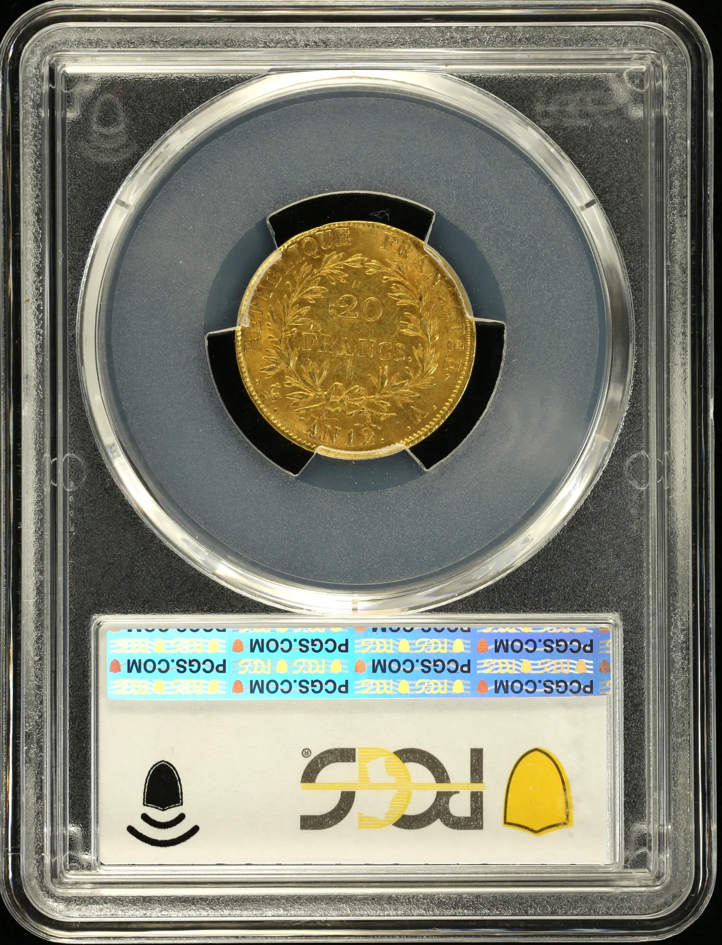 Europe France World Coins France 20 Franc AN12 (1803) A PCGS MS62 Gad-1021 0151733 France 20 Franc AN12 (1803) A PCGS MS62 Gad-1021 0151733France 20 Franc AN12 (1803) A PCGS MS62 Gad-1021 0151733 - Image 2