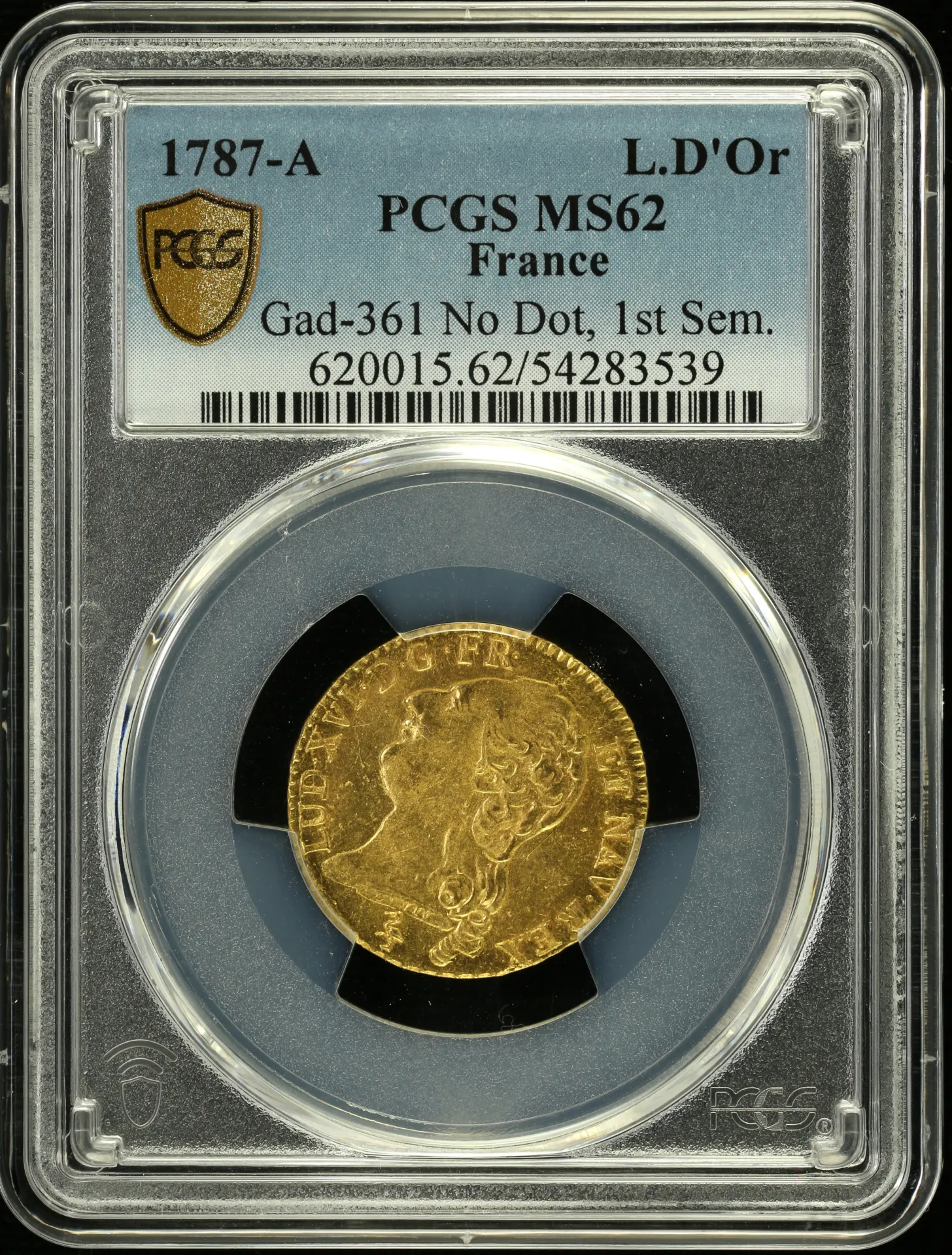 Europe France World Coins France Louis d or 1787 A PCGS MS62 Gad-361 0151778 France Louis d or 1787 A PCGS MS62 Gad-361 0151778