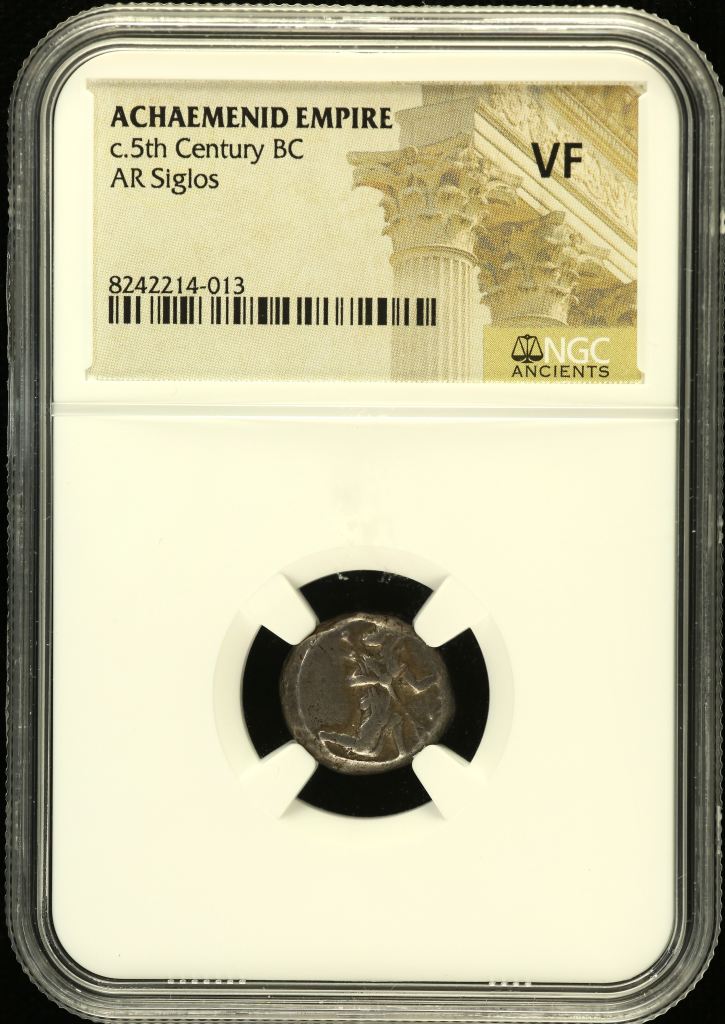 Persia, Achaemenid Kings c.5th Century  BC AR Siglos NGC VF 0152386