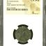 Roman Imperial Vetranio 350 AD BI Centenionalls Siscia NGC Ch AU 0152389