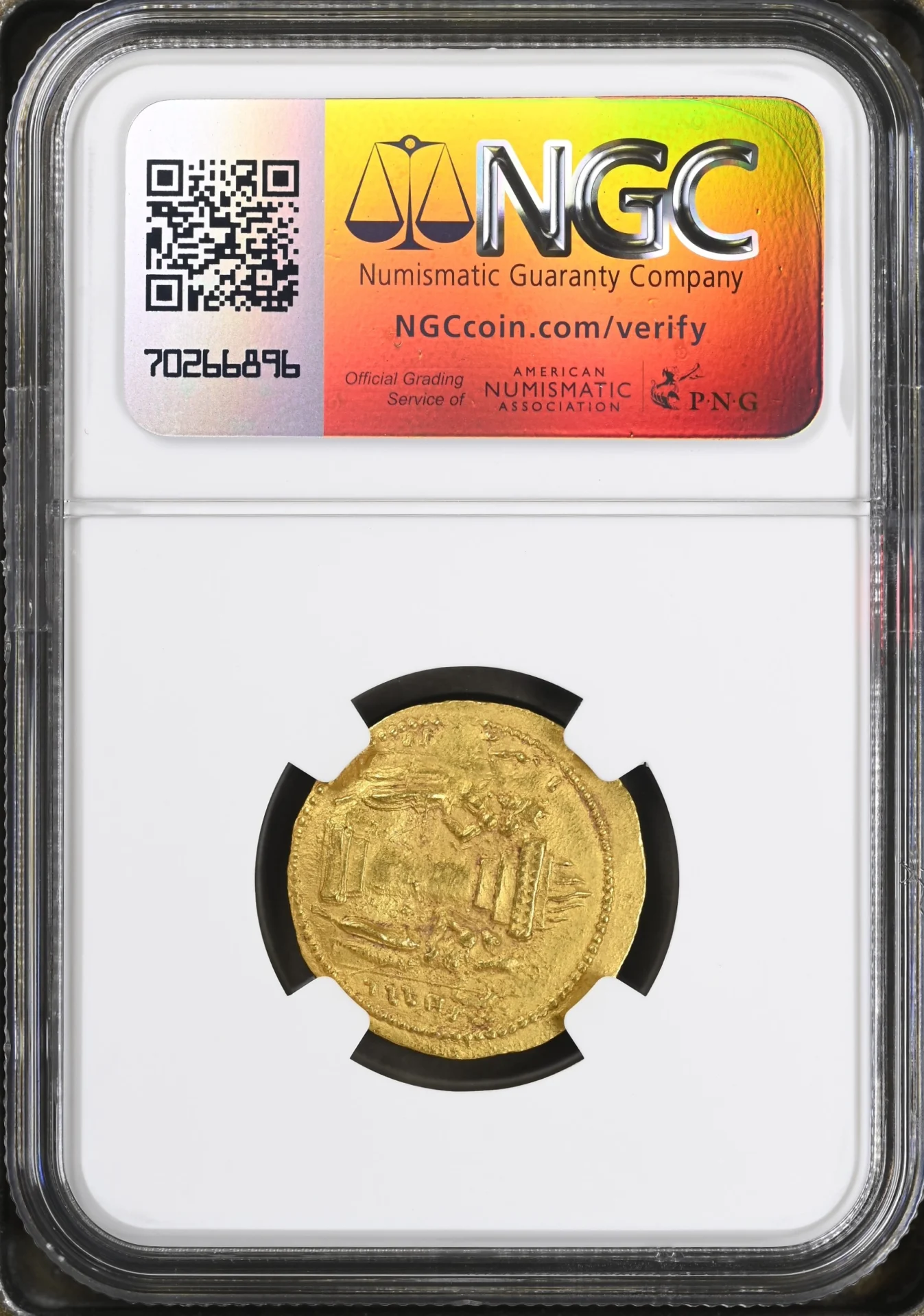 Achaemenid Kings Ancient Coins Greek Persia Persia, Achaemenid Kings Shahpur I 240-272 AD AV Dinar NGC AU 0152377 Persia, Achaemenid Kings Shahpur I 240-272 AD AV Dinar NGC AU 0152377Persia, Achaemenid Kings Shahpur I 240-272 AD AV Dinar NGC AU 0152377 - Image 2