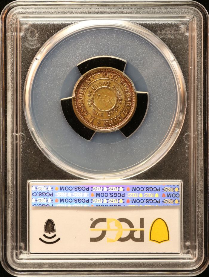 United States Flag of Our Nation Civil War Token 1863 F-208/410a PCGS MS63BN 0152619United States Flag of Our Nation Civil War Token 1863 F-208/410a PCGS MS63BN 0152619 - Image 2