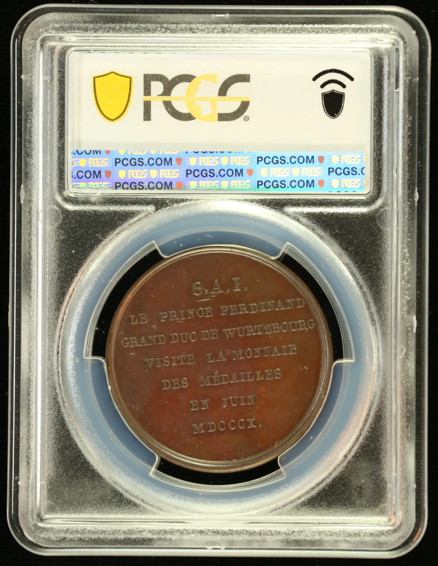 Europe France World Coins France Grand Dukes Visit to the Mint Bronze Medal 1810 PCGS SP64 0151792 France Grand Dukes Visit to the Mint Bronze Medal 1810 PCGS SP64 0151792France Grand Dukes Visit to the Mint Bronze Medal 1810 PCGS SP64 0151792 - Image 2