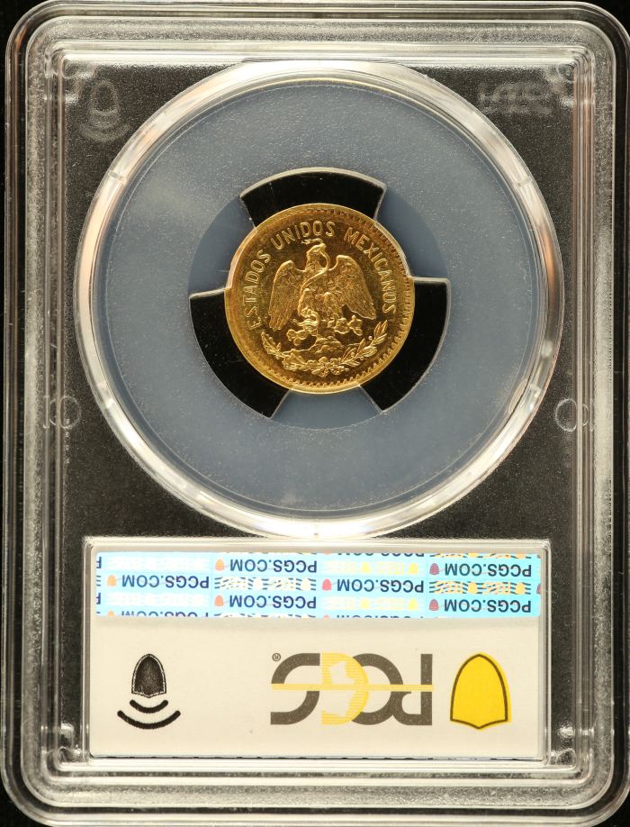 Modern Gold 5 Peso 1906 M PCGS MS62 0152700Modern Gold 5 Peso 1906 M PCGS MS62 0152700 - Image 2