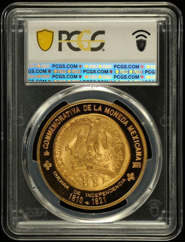 Medals & Tokens Modern Gold Numismatic Society Gold Medal 1976 Mo PCGS SP68 0152184Medals & Tokens Modern Gold Numismatic Society Gold Medal 1976 Mo PCGS SP68 0152184 - Image 2