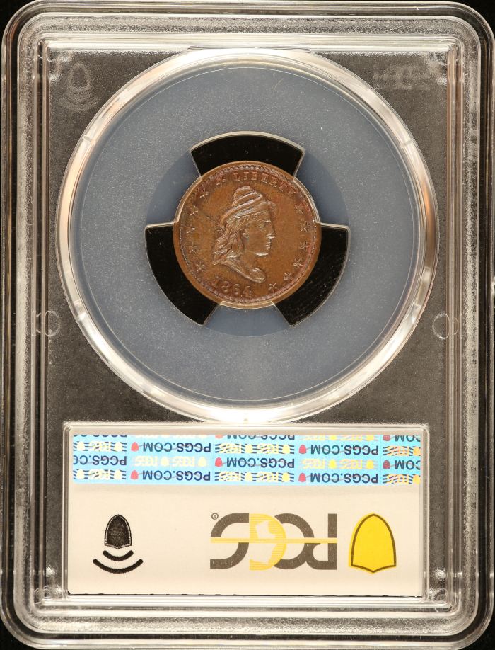 United States Our Army Civil War Token 1864 F-47/332a PCGS MS63BN 0152670United States Our Army Civil War Token 1864 F-47/332a PCGS MS63BN 0152670 - Image 2