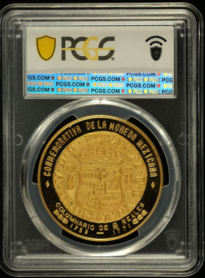 Medals & Tokens Modern Gold Numismatic Society Gold Medal 1972 Mo PCGS SP68 0152185Medals & Tokens Modern Gold Numismatic Society Gold Medal 1972 Mo PCGS SP68 0152185 - Image 2