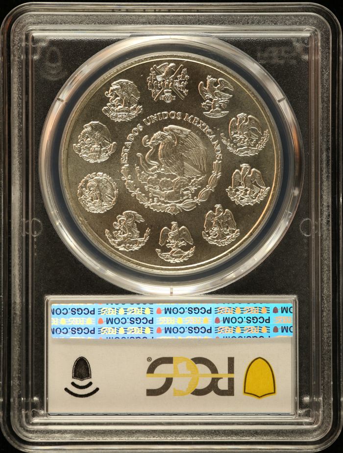 Modern Silver & Minors 5 Peso 2000 Mo KM-652 PCGS MS69 0152597Modern Silver & Minors 5 Peso 2000 Mo KM-652 PCGS MS69 0152597 - Image 2