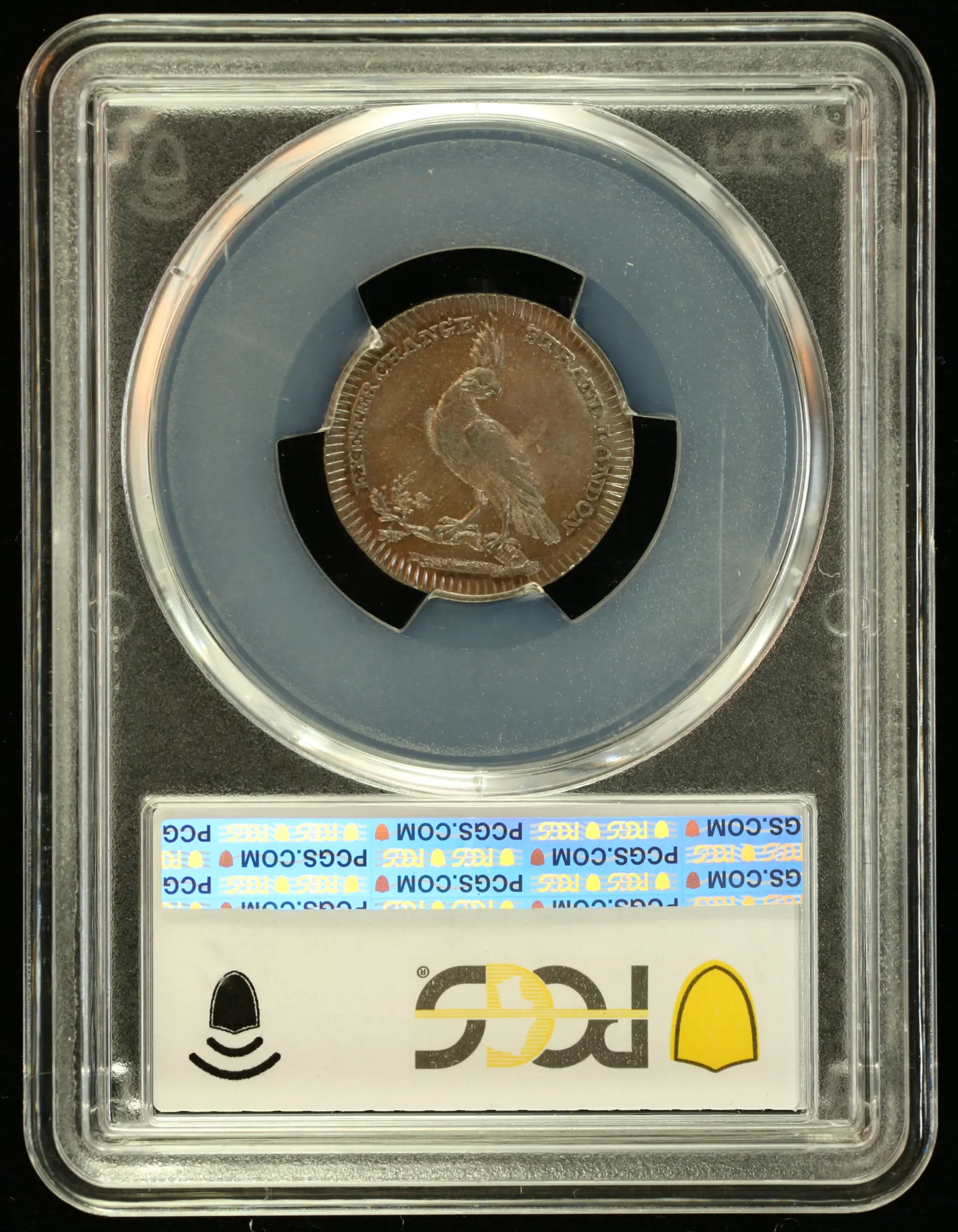 Europe UK (Great Britain) World Coins UK (Great Britain) Pidcocks 1/4 Pence Token (c.1790) PCGS MS64BN 0151832 UK (Great Britain) Pidcocks 1/4 Pence Token (c.1790) PCGS MS64BN 0151832UK (Great Britain) Pidcocks 1/4 Pence Token (c.1790) PCGS MS64BN 0151832 - Image 2