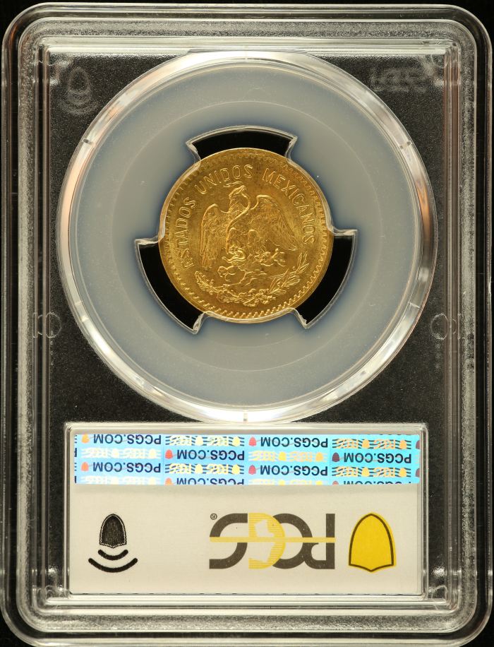Modern Gold 10 Peso 1907 M PCGS MS63 0152704Modern Gold 10 Peso 1907 M PCGS MS63 0152704 - Image 2