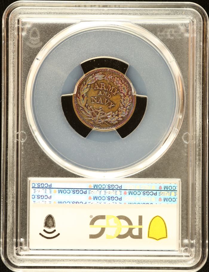 United States The Federal Union Civil War Token (1861-65) F-219/320a PCGS MS63BN 0152644United States The Federal Union Civil War Token (1861-65) F-219/320a PCGS MS63BN 0152644 - Image 2