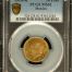 Modern Gold 10 Peso 1910 M PCGS MS61 0152705
