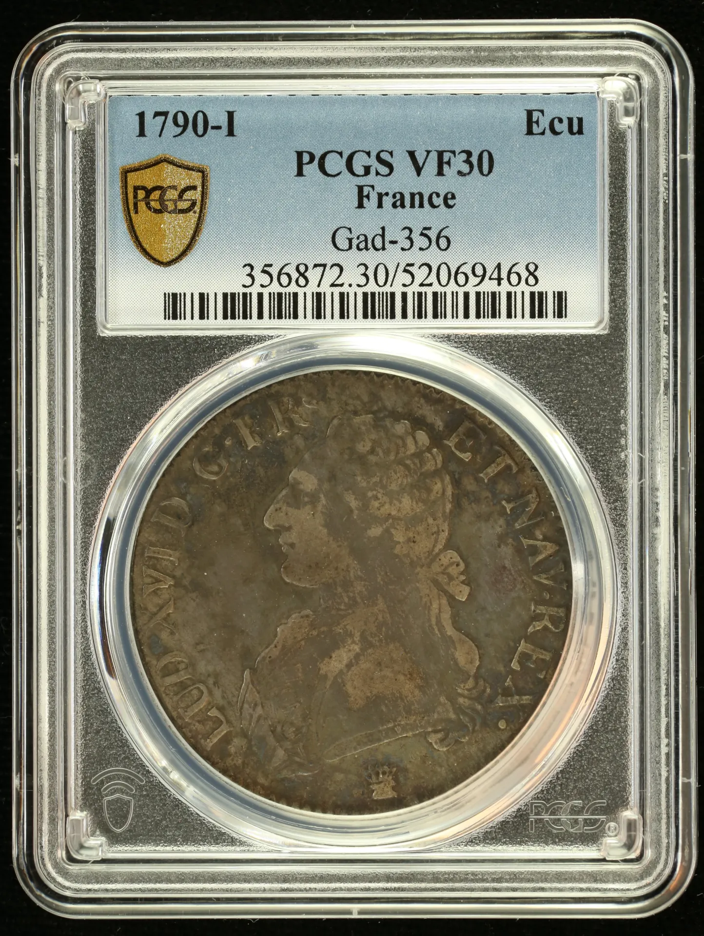 France Ecu 1790 I PCGS VF30 Gad-356 0152516