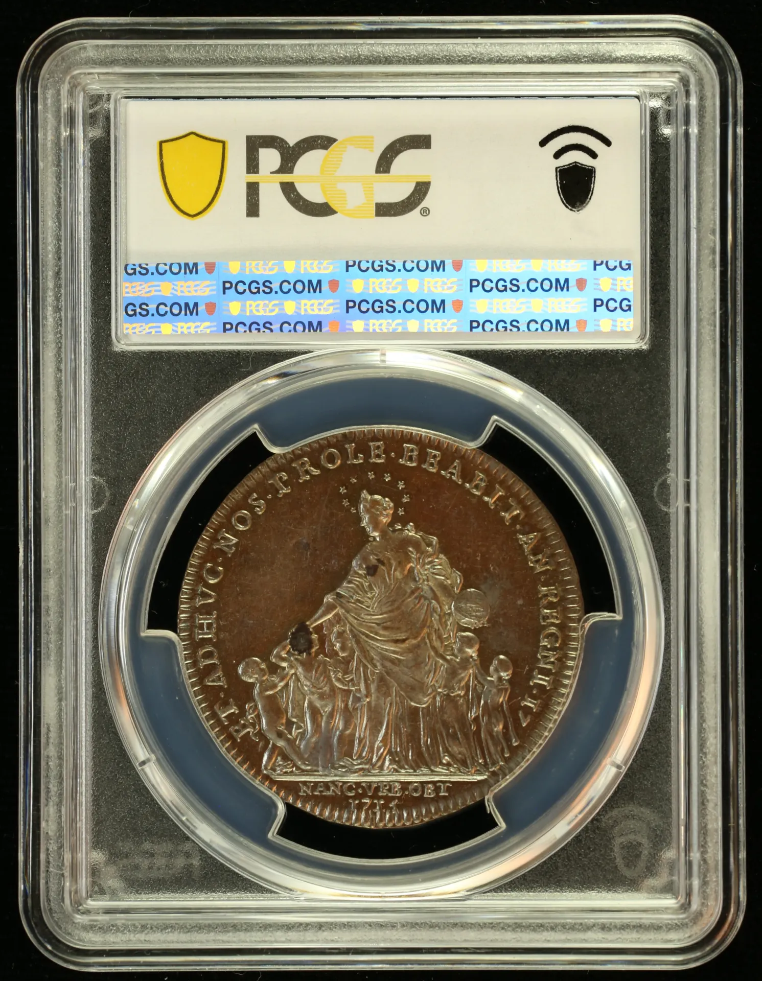 Europe France World Coins France Lorraine Bronze Medal 1715 PCGS MS62BN 0151897 France Lorraine Bronze Medal 1715 PCGS MS62BN 0151897France Lorraine Bronze Medal 1715 PCGS MS62BN 0151897 - Image 2