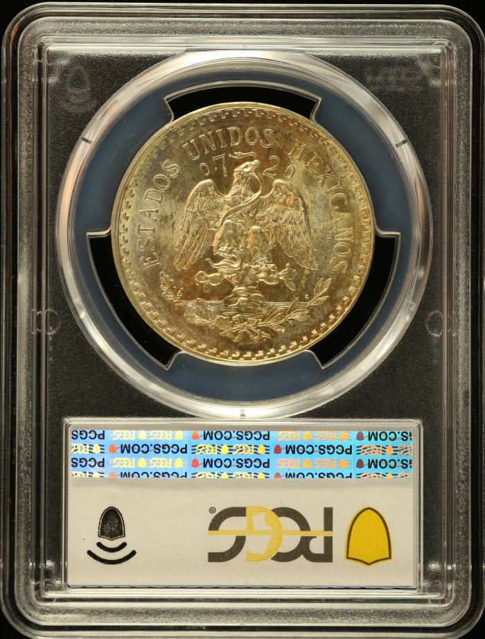 Modern Silver & Minors Peso 1927 M PCGS MS64 0152689Modern Silver & Minors Peso 1927 M PCGS MS64 0152689 - Image 2