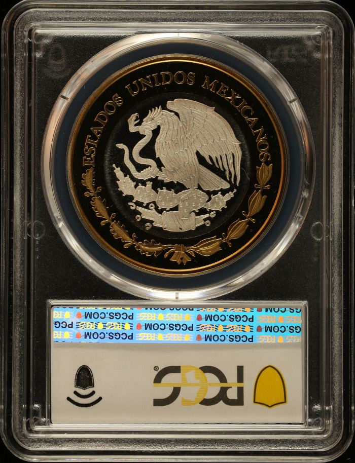 Modern Silver & Minors 100 Peso 2005 (2006) Mo PCGS PL69 0152010Modern Silver & Minors 100 Peso 2005 (2006) Mo PCGS PL69 0152010 - Image 2