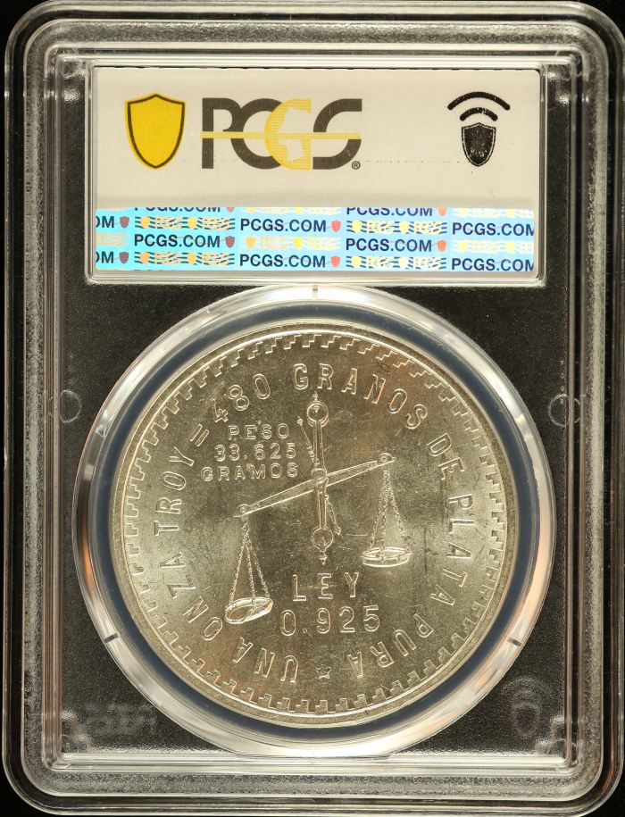 Modern Silver & Minors Onza 1949 Mo KM-M49a PCGS MS63 0152681Modern Silver & Minors Onza 1949 Mo KM-M49a PCGS MS63 0152681 - Image 2