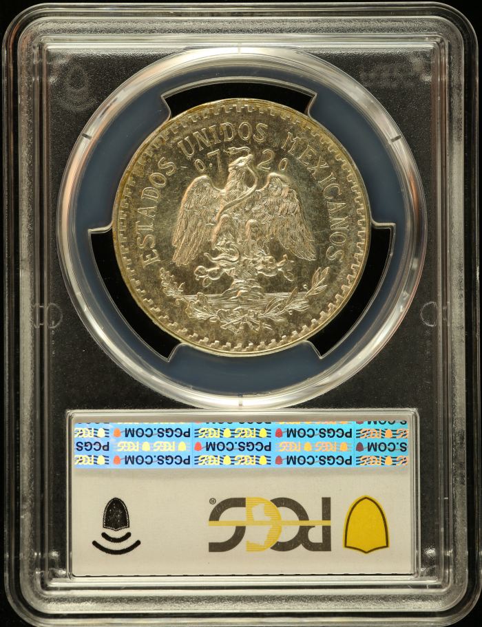 Modern Silver & Minors Peso 1938 M KM-455 PCGS MS65 0152694Modern Silver & Minors Peso 1938 M KM-455 PCGS MS65 0152694 - Image 2