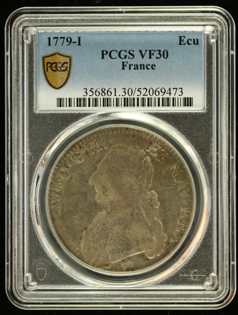France Ecu 1779 I PCGS VF30 0152531