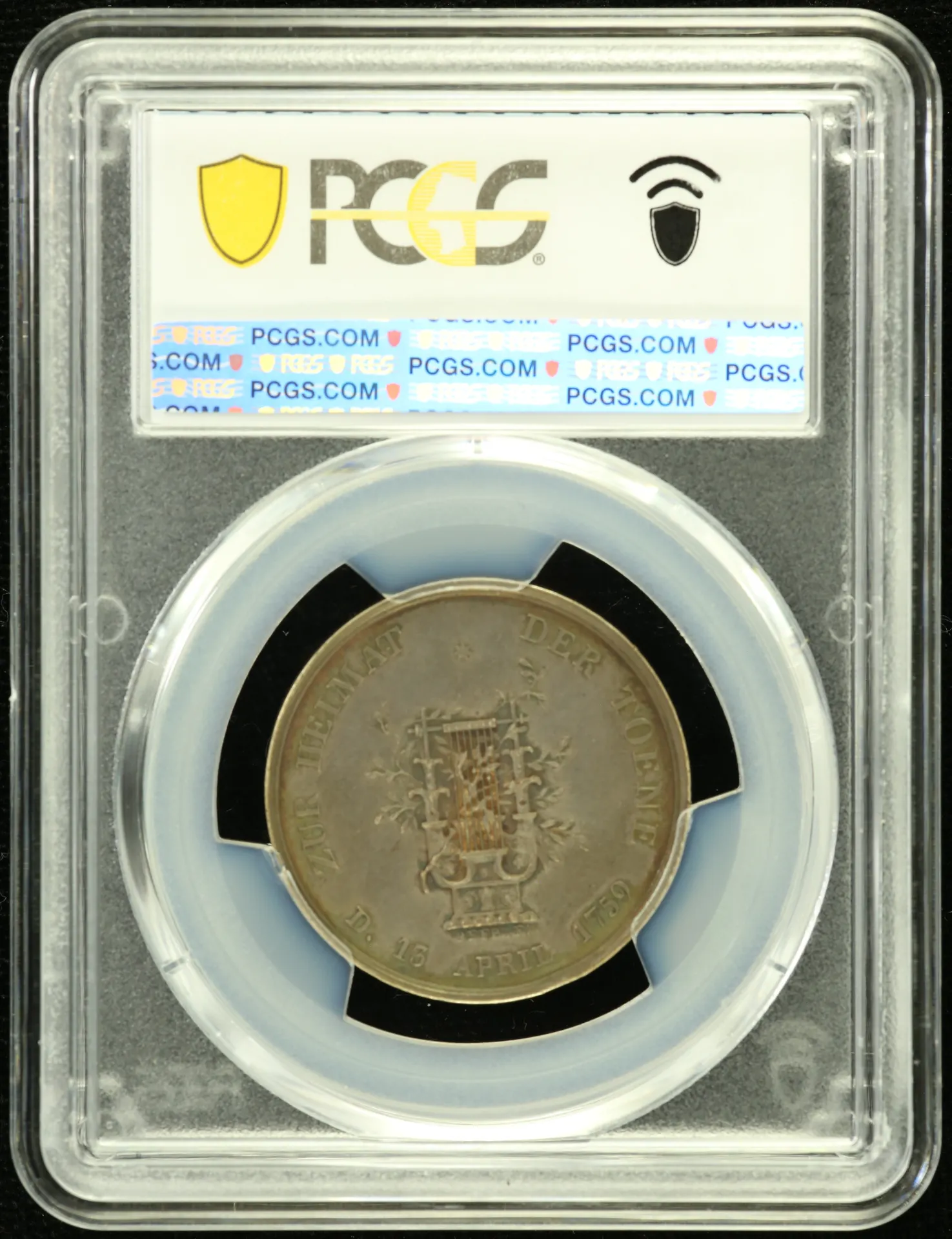 Europe UK (Great Britain) World Coins UK (Great Britain) Handel Silver Medal (1859) PCGS MS62 0151835 UK (Great Britain) Handel Silver Medal (1859) PCGS MS62 0151835UK (Great Britain) Handel Silver Medal (1859) PCGS MS62 0151835 - Image 2