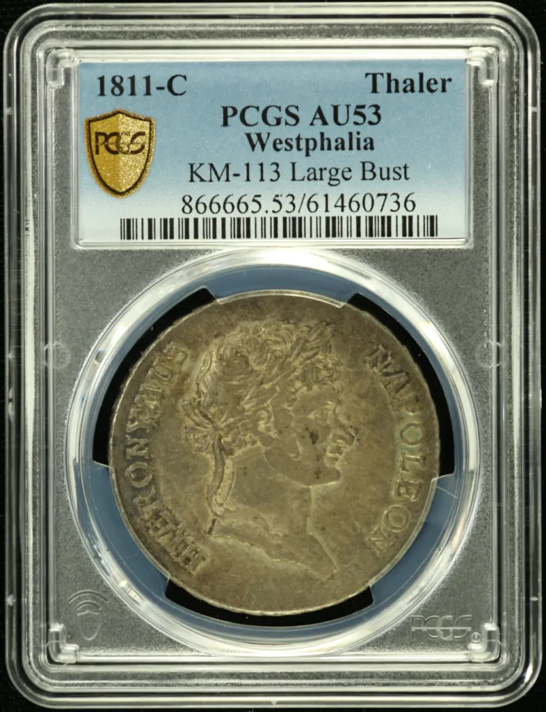 Germany Thaler 1811 C PCGS AU53 KM-113 0151854