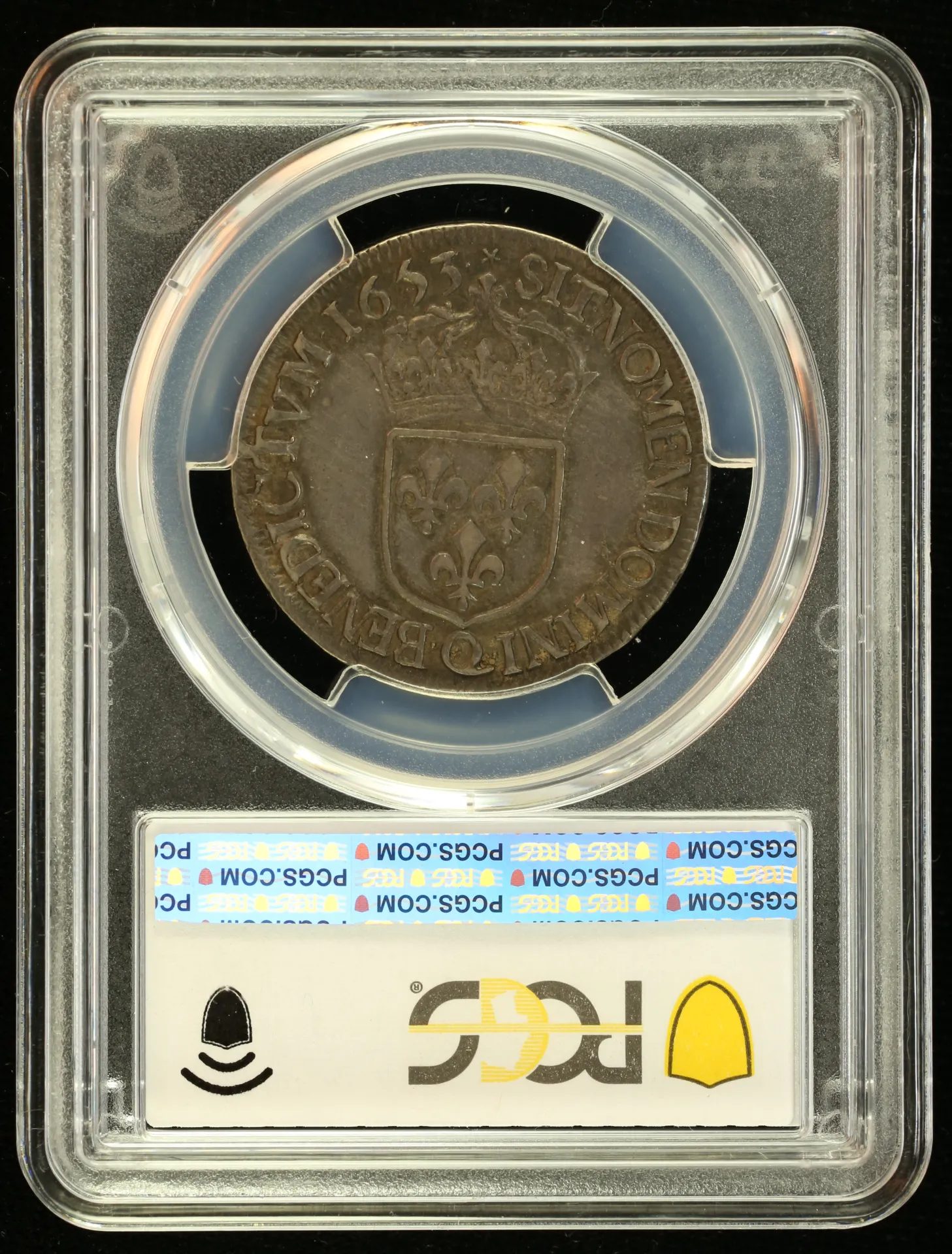 Europe France World Coins France 1/2 Ecu 1653 Q PCGS XF40 Gad-169 0152549 France 1/2 Ecu 1653 Q PCGS XF40 Gad-169 0152549France 1/2 Ecu 1653 Q PCGS XF40 Gad-169 0152549 - Image 2