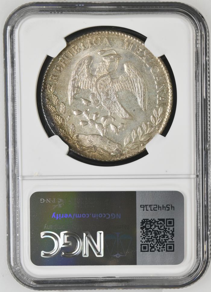Mexico City 8 Reales 1881 Mo MH NGC MS65 0151702Mexico City 8 Reales 1881 Mo MH NGC MS65 0151702 - Image 2