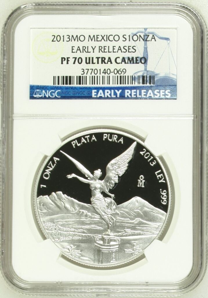Modern Silver & Minors Onza 2013 Mo NGC PF70 Ultra Cameo 0152900