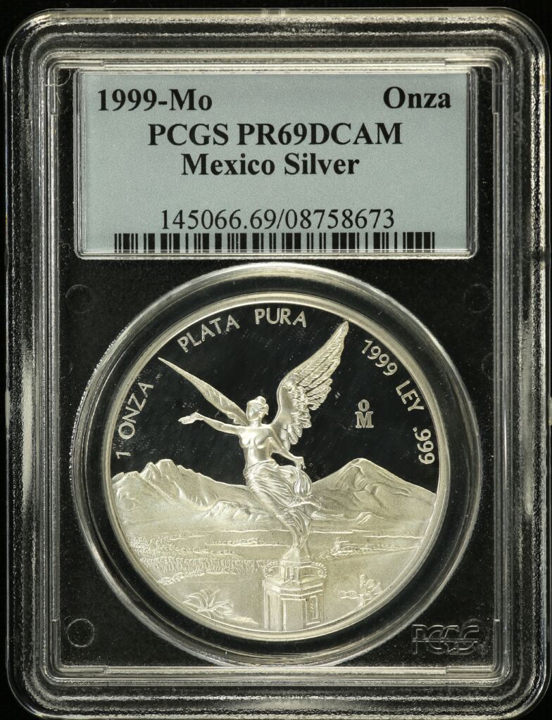 Modern Silver & Minors Onza 1999 Mo PCGS PR69DCAM 0152901