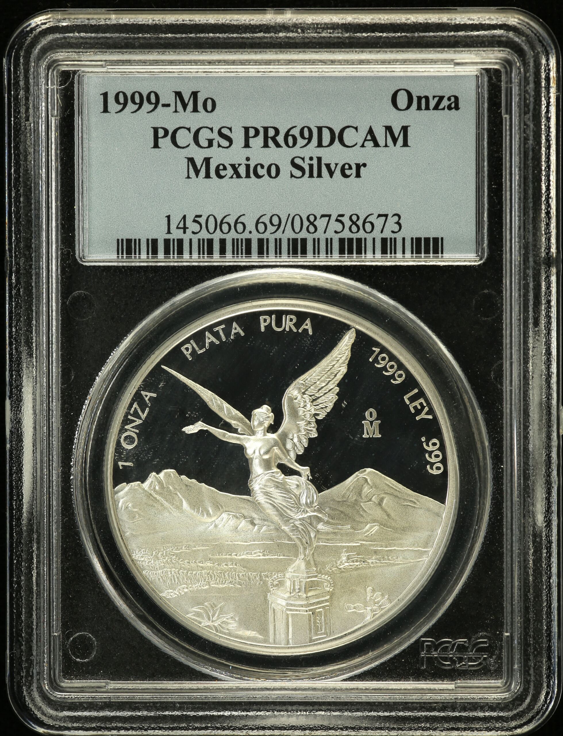 Modern Silver & Minors Onza 1999 Mo PCGS PR69DCAM 0152901