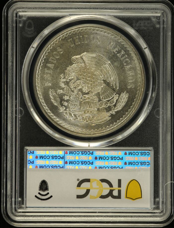 Modern Silver & Minors 5 Peso 1948 Mo PCGS MS64 0152968Modern Silver & Minors 5 Peso 1948 Mo PCGS MS64 0152968 - Image 2