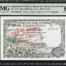 Equatorial Guinea 5000 Bipkwele on 500 Pesetas 1980 Pick# 19 PMG Ch UNC64 0153160