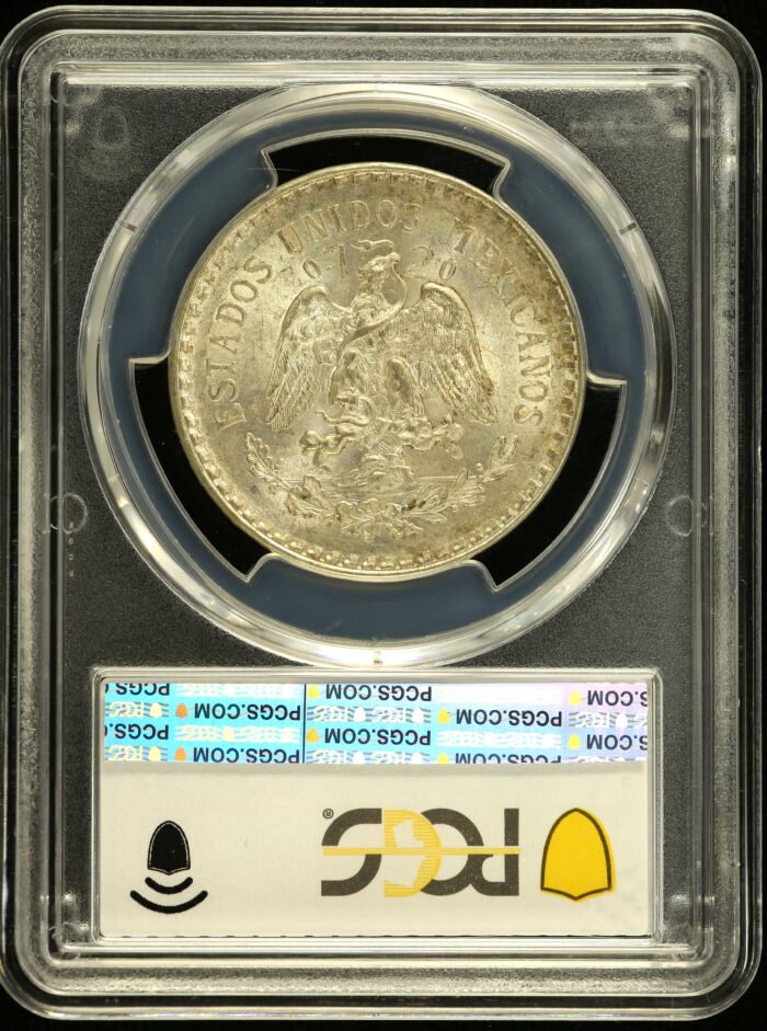 Modern Silver & Minors Peso 1923 M KM-455 PCGS MS64 0153555Modern Silver & Minors Peso 1923 M KM-455 PCGS MS64 0153555 - Image 2