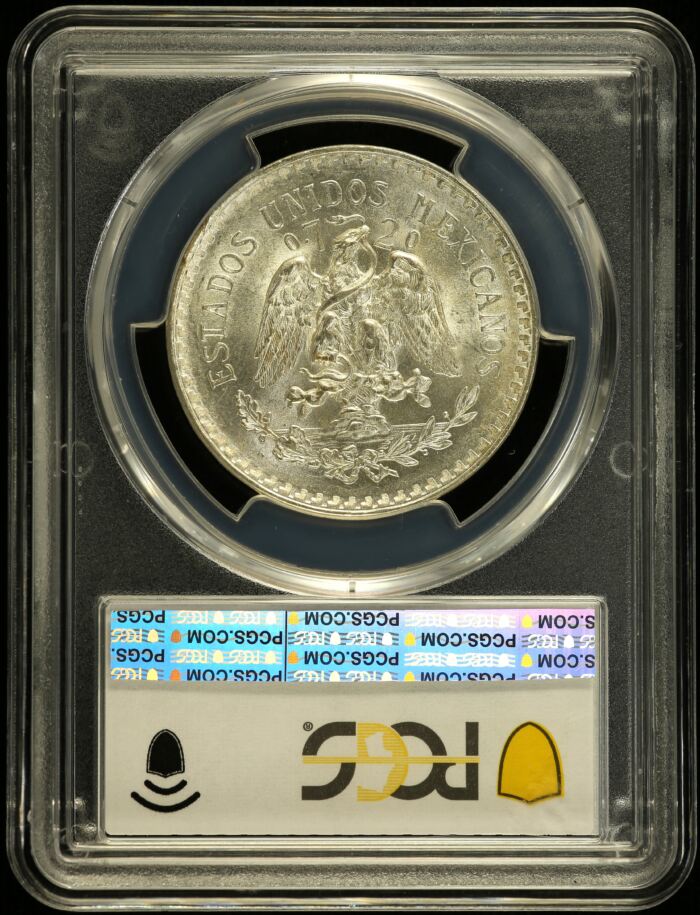 Modern Silver & Minors Peso 1922 M KM-455 PCGS MS64 0153558Modern Silver & Minors Peso 1922 M KM-455 PCGS MS64 0153558 - Image 2