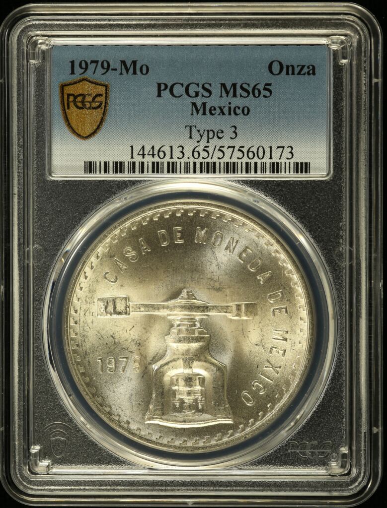Modern Silver & Minors Onza 1979 Mo PCGS MS65 0153569
