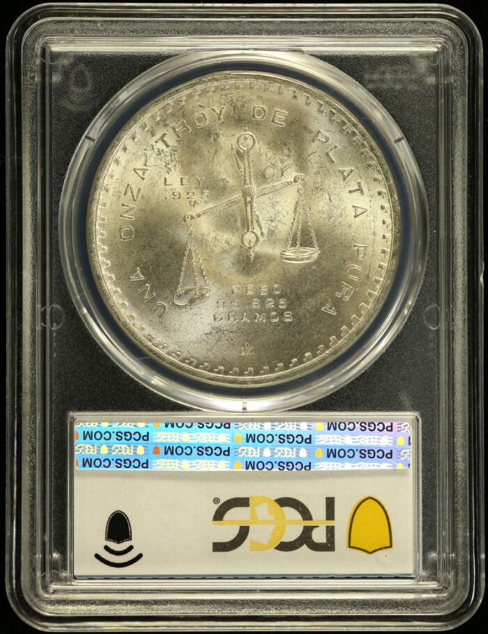 Modern Silver & Minors Onza 1979 Mo PCGS MS65 0153569Modern Silver & Minors Onza 1979 Mo PCGS MS65 0153569 - Image 2