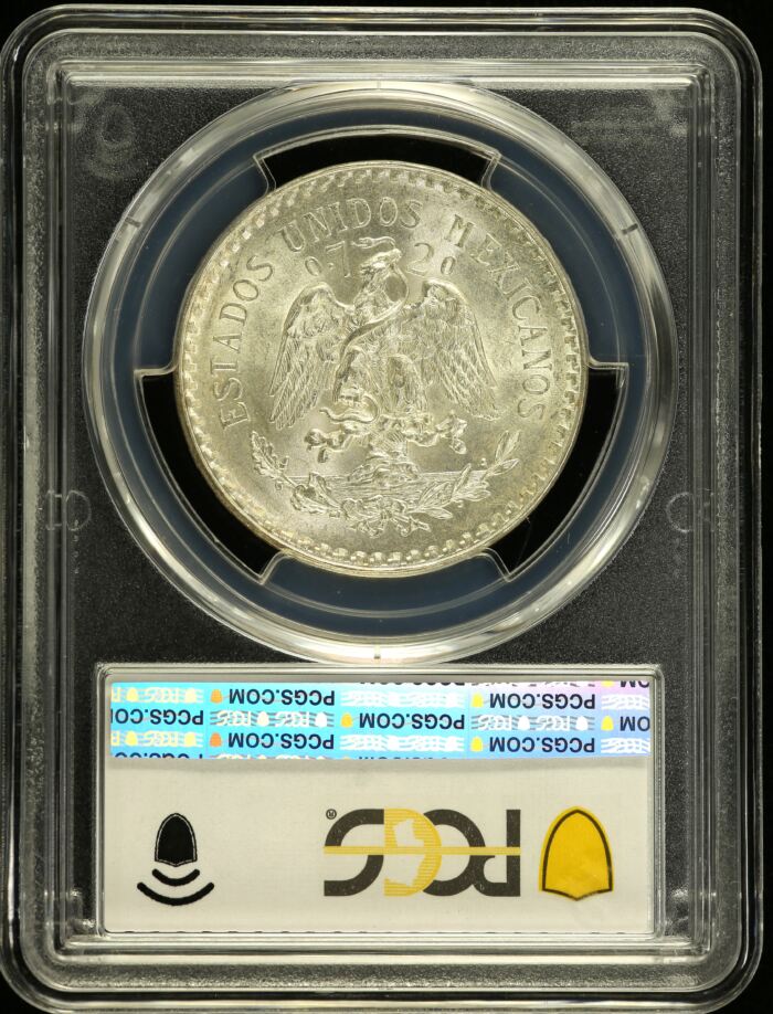 Modern Silver & Minors Peso 1923 M KM-455 PCGS MS65 0153577Modern Silver & Minors Peso 1923 M KM-455 PCGS MS65 0153577 - Image 2